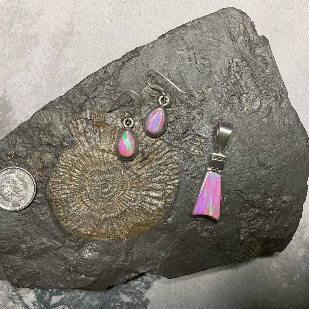 Pink opal